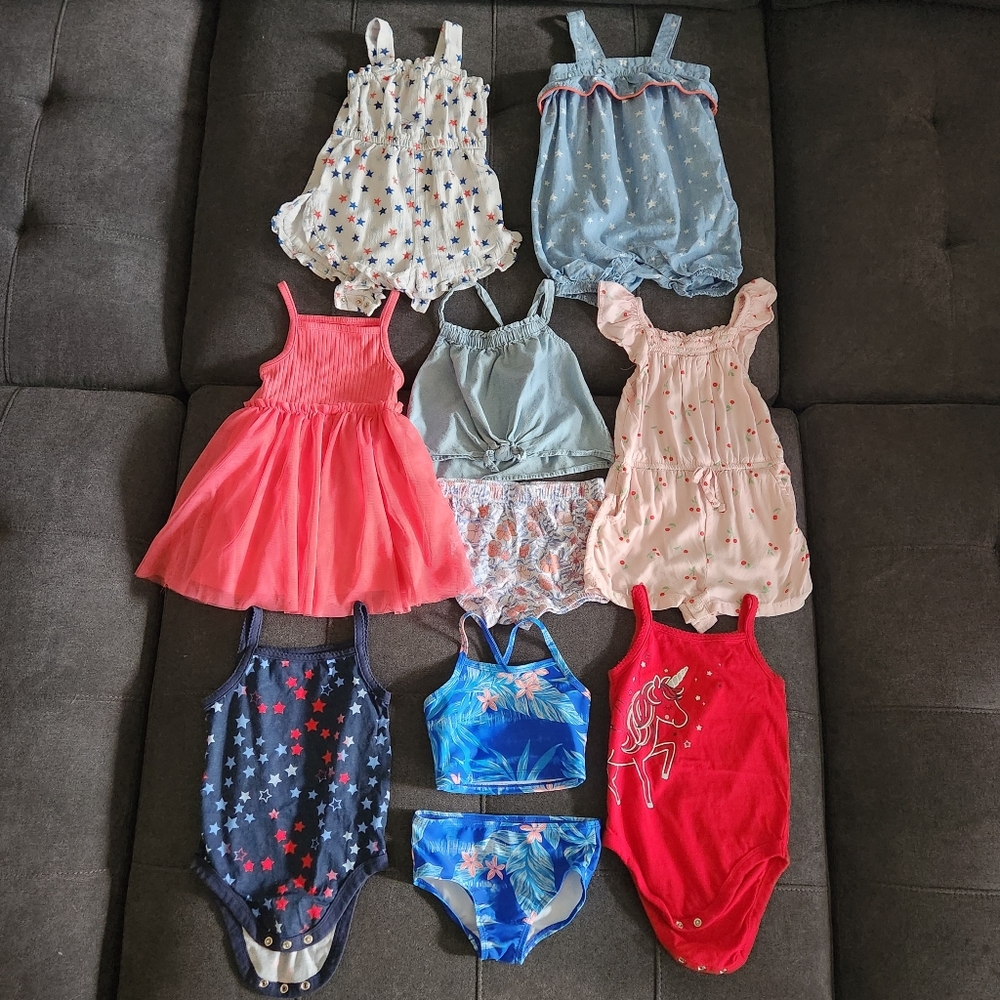 18 Month Girls Summer Clothes Bundle